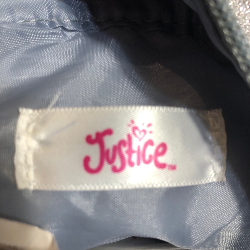 Justice Live silver Duffel tote gymnastics bag - Picture 10 of 12
